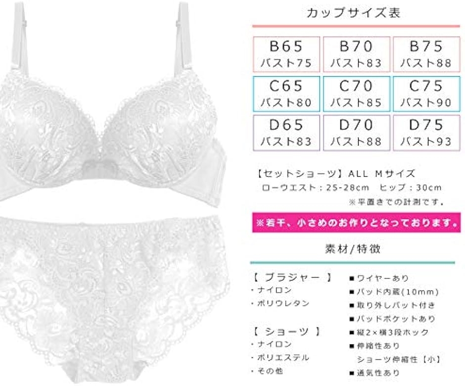 楽天市場】レディース ブラジャー ショーツ 上下セット 女性
