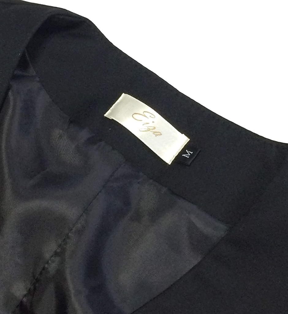 ベスト レディース フォーマル ビジネス ジレ オフィスレディ 事務服 会社制服 e369( ブラック,  M)｜zebrand-shop｜08