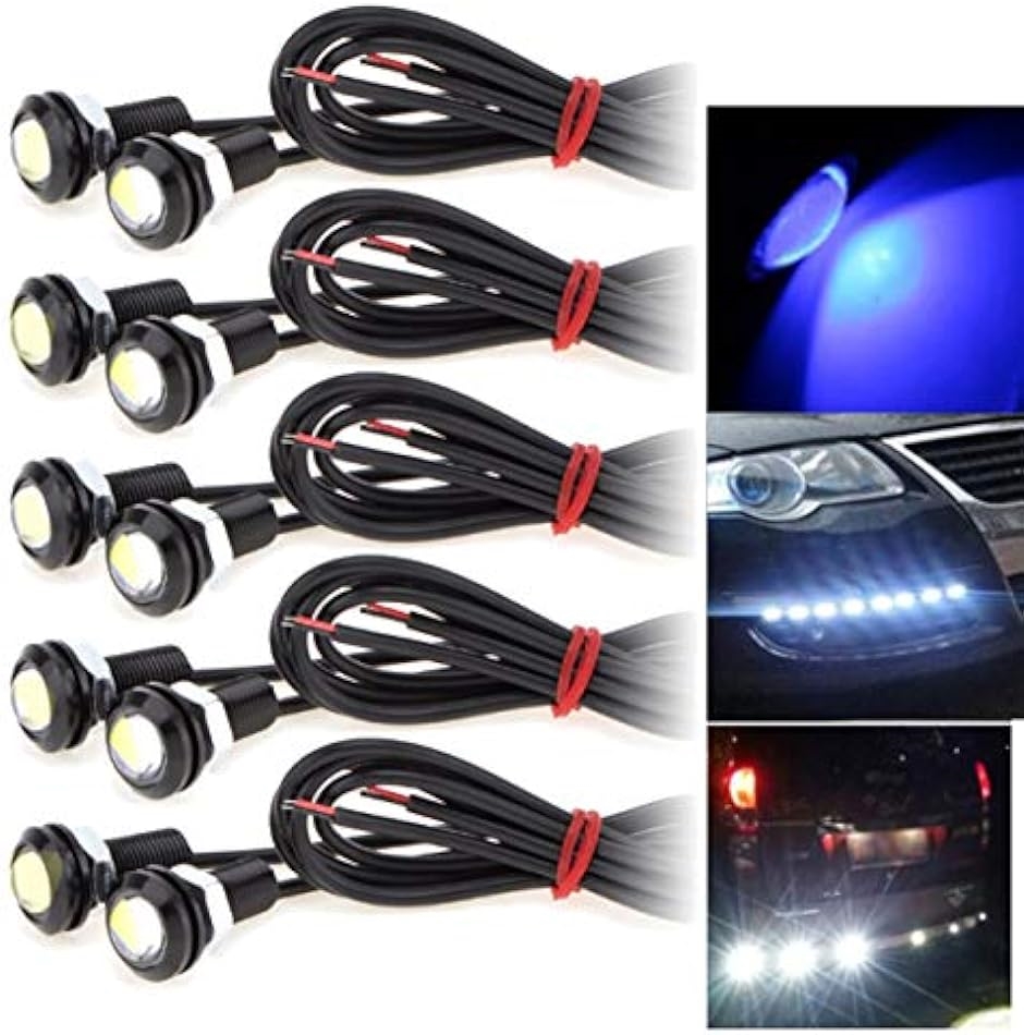  g ی^ {g^Cv ߍ LED 12v 23mm 10Zbg( u[)