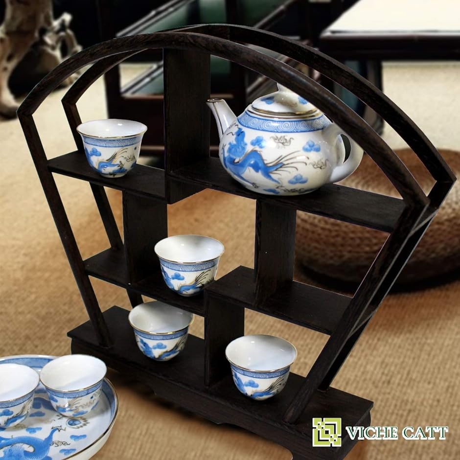 中国 茶器 香炉 盆栽 花瓶 台 棚 花台 木製 和風 モダン