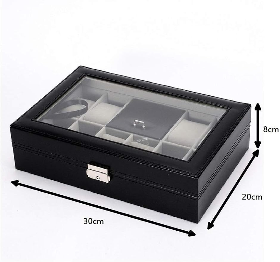 ジュエリー 腕時計 ケース ボックス アクセサリー ウォッチ 8本用 小物