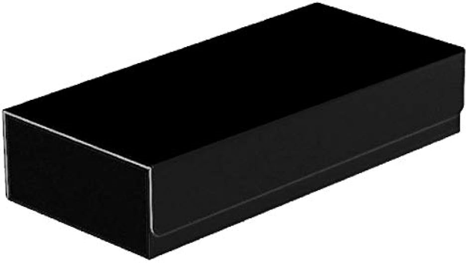 トレカ カードデッキケース トレーディング 約550枚収納 レザー カードケース ホルダー ストレージボックス( タイプD: ブラック)