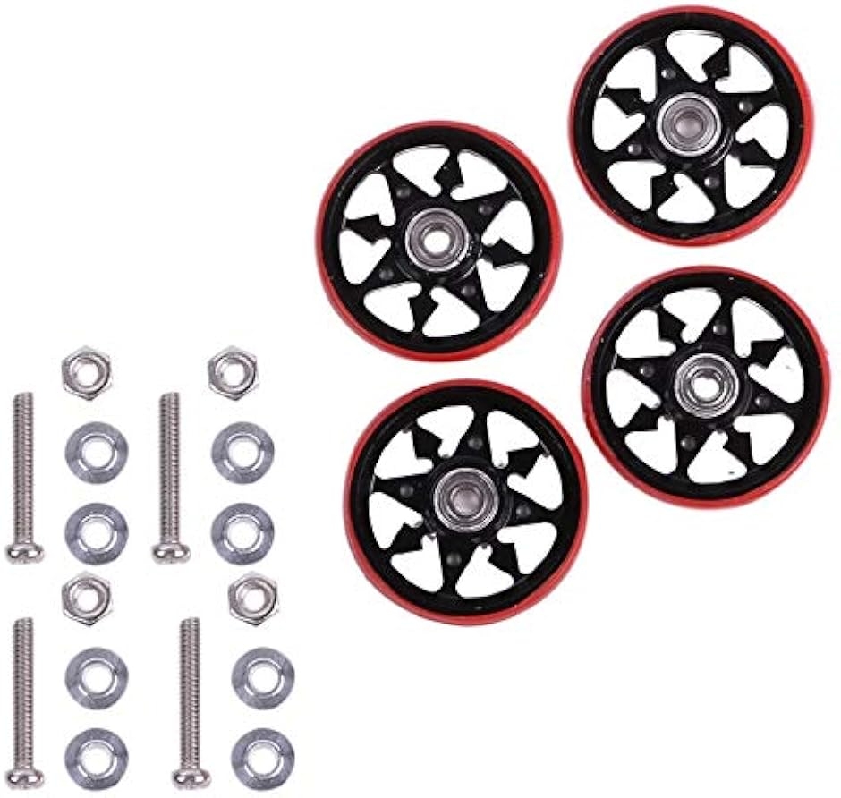 ミニ四駆 ベアリング ローラー チューンナップ パーツ 19mm アルミ