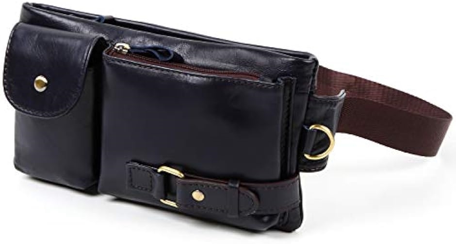 極美品】イルビゾンテ ウエストバッグ レザー 希少（極美品