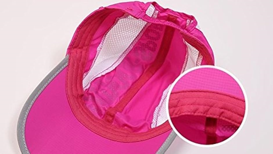 母の日 日よけ帽子 フェイスカバー ネックカバー 付き 濃ピンク MDM( ダークピンク,  フリー)｜zebrand-shop｜07
