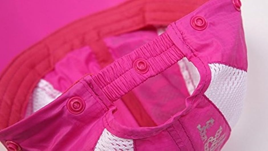 母の日 日よけ帽子 フェイスカバー ネックカバー 付き 濃ピンク MDM( ダークピンク,  フリー)｜zebrand-shop｜08