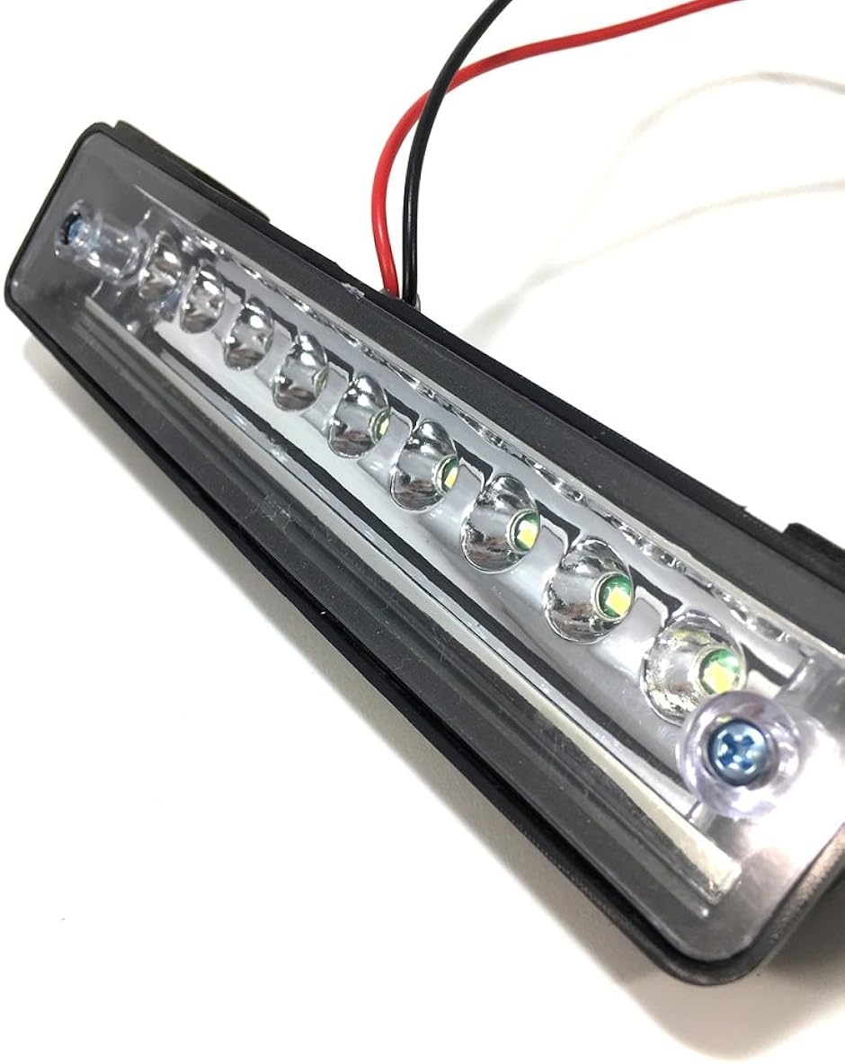 スズキ ジムニー JA11 JA12 JB23 等 移動 用 9連 LED ライセンス ランプ ナンバー 灯 ユニット ホワイト ライト｜zebrand-shop｜05