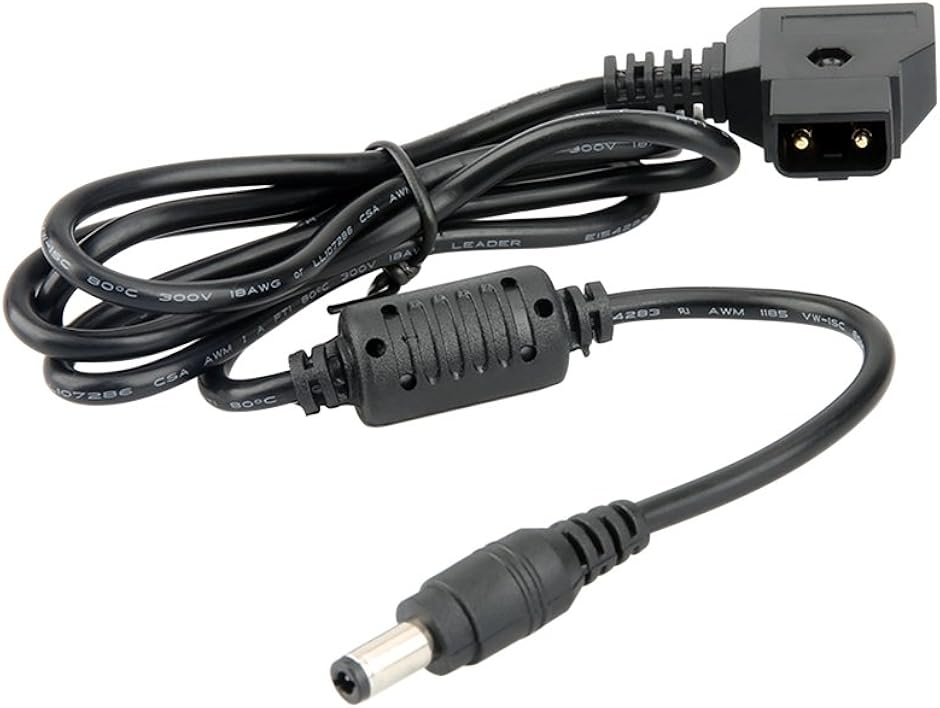 D-Tap�P�[�u�� DC�d���P�[�u�� �ėp �d���^�b�v�Ή� D-Tap�|�[�g�t�� Black magic Cinema�J���� MDM (��)