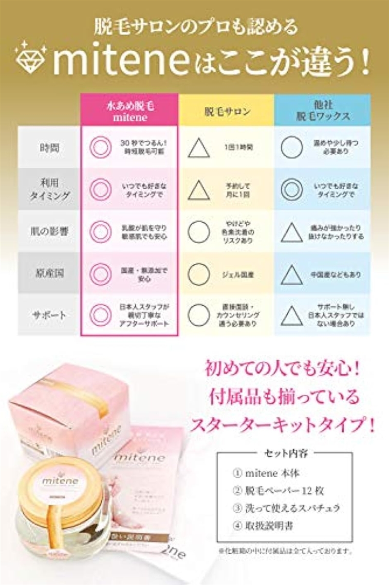 日本式の新しいブラジリアンワックス 乳酸 脱 ...の詳細画像3