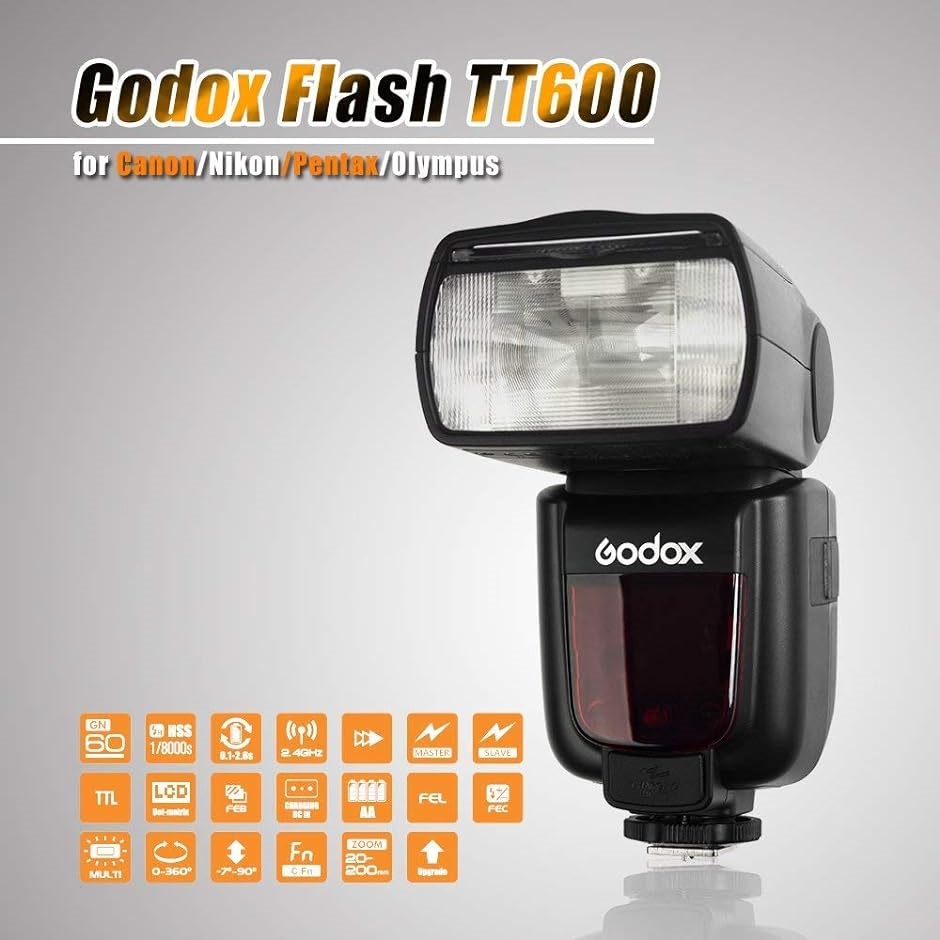 日本語説明書Godox TT600ストロボ 2.4Gワイヤレス伝送 標準ホットシュー付きカメラ対応 : 2b8vvqludg : ゼブランドショップ  - 通販 - Yahoo!ショッピング