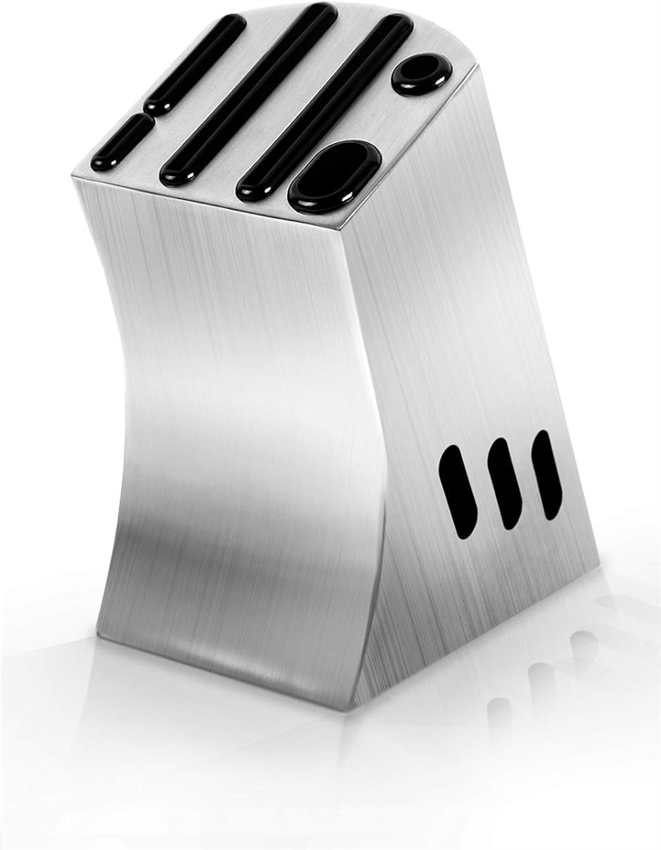 包丁スタンド 包丁立て ステンレス 通気穴・清掃穴付きラクラクお掃除