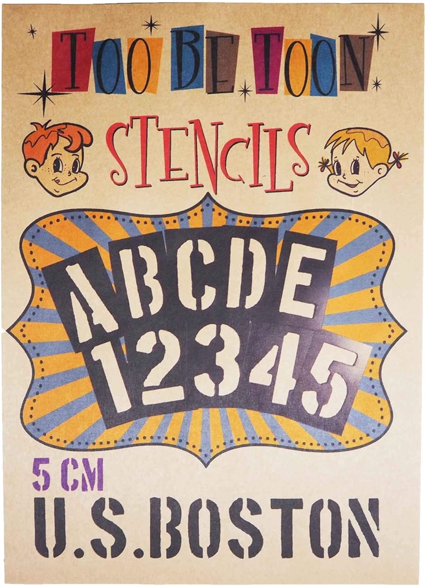 �X�e���V���V�[�g �A ���t�@�x�b�g�啶���������Z�b�g U.S.BOSTON SSBTcm( ��,  5cm)