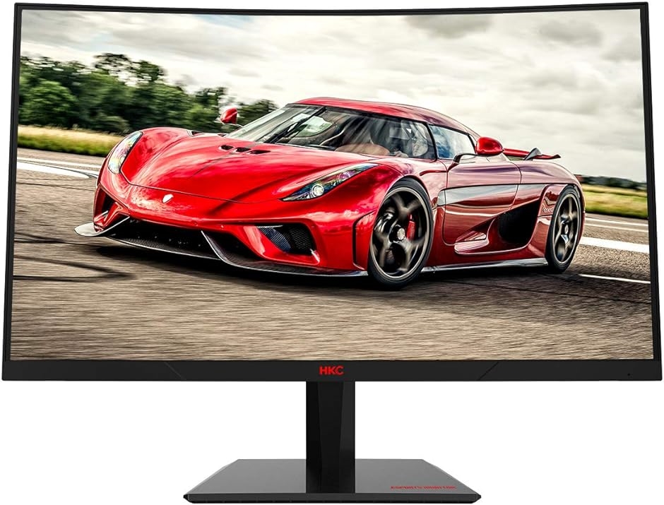 ゲーミング モニター 23.6 インチ VA 曲面144Hz GTG 4ms DP( シルバー