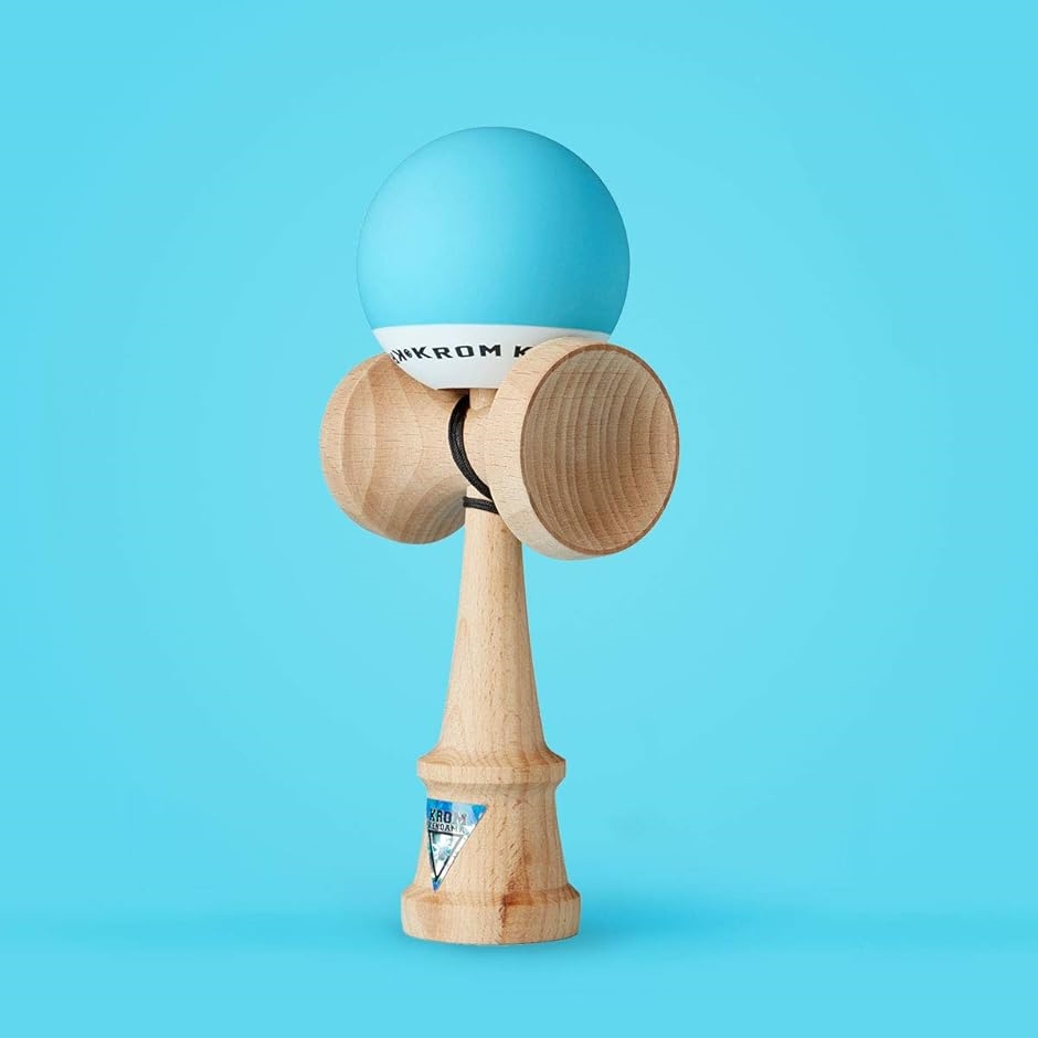 Kendama けん玉 POP クロム ポップ 16センチ(ライトブルー, ワン