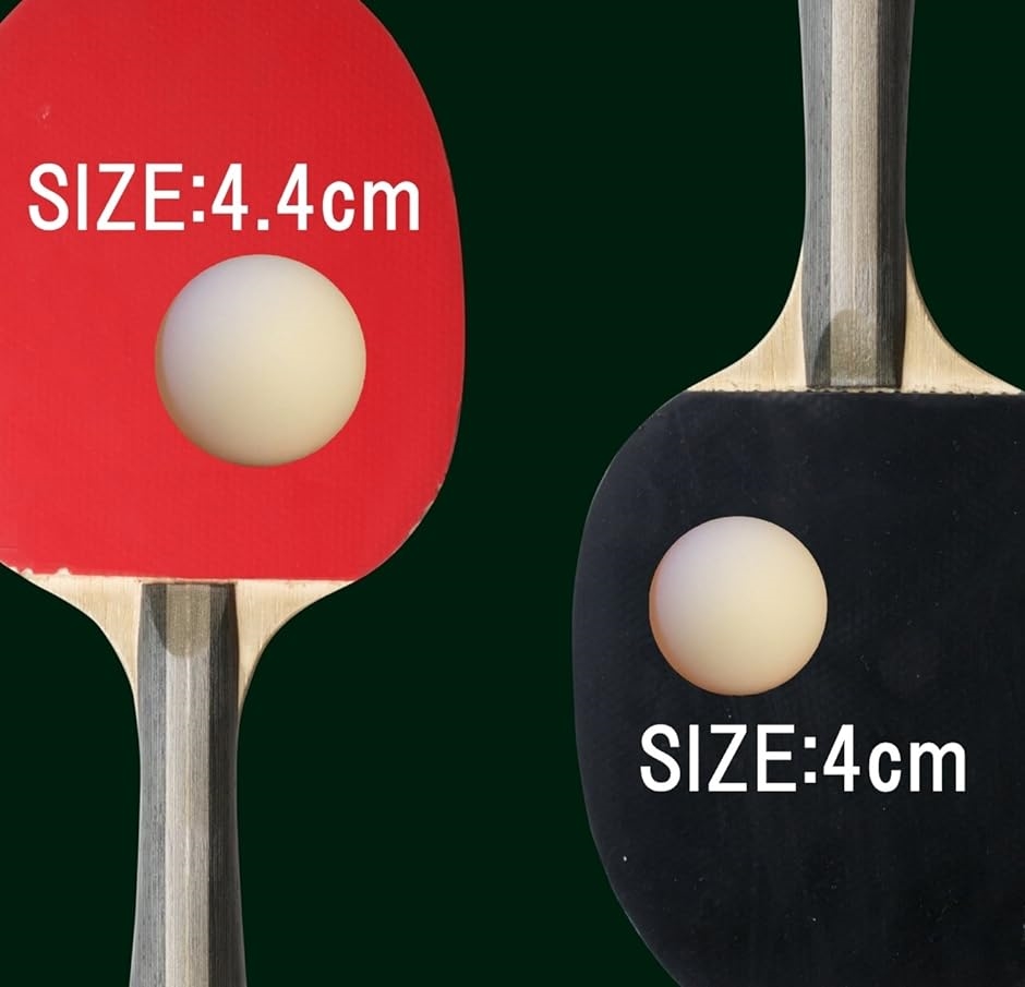ピンポン玉 ラージボール 44ｍｍ 球 大きい 卓球ボール 無地 02 白 44mm( 02 「白 44mm 100個」,  44mm)｜zebrand-shop｜02