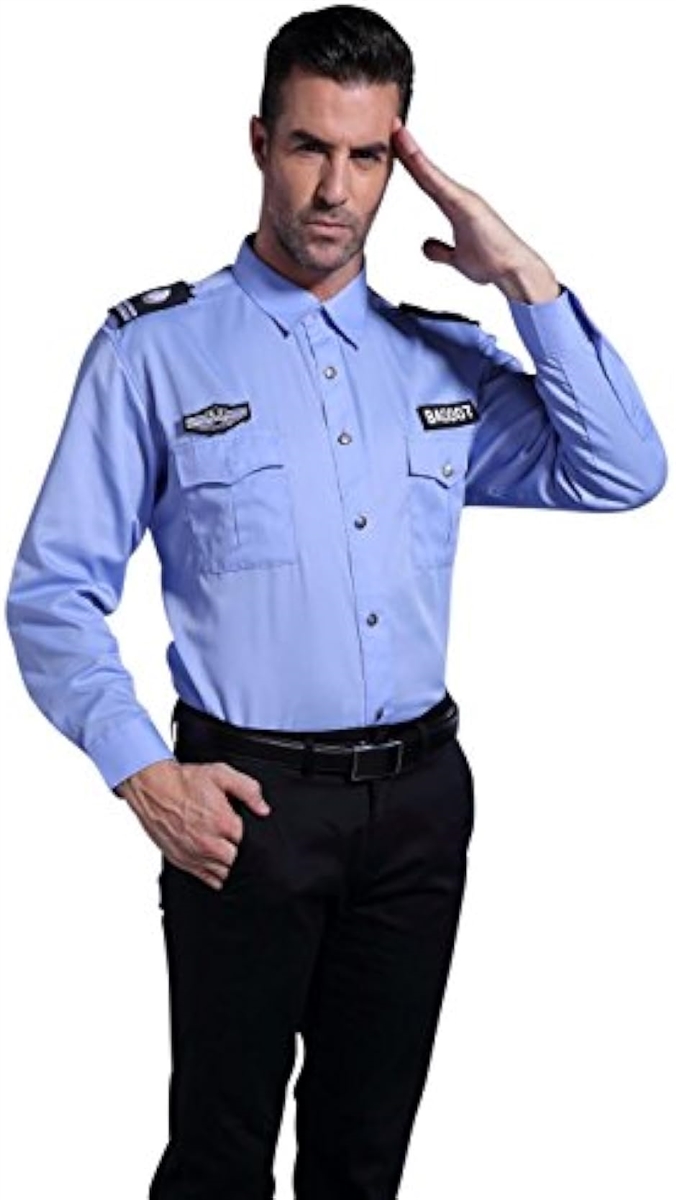 警察官 コ警官 ダンディポリス コスチューム メンズ S597( ブルー,  Mサイズ)｜zebrand-shop｜05