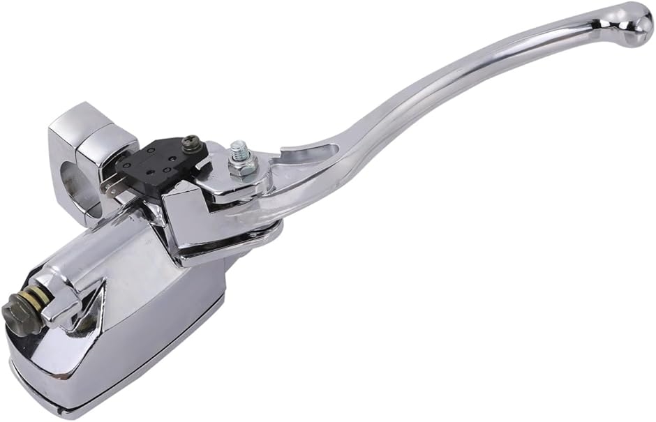 マスターシリンダー ブレーキ クラッチ レバー セット 25mm 黒 銀