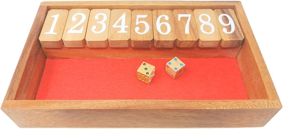 ジャックポット ダイス ボードゲーム サイコロ Jackpot Dice Game(ブルーL, 23cmx23.2cmx約4.5cm)