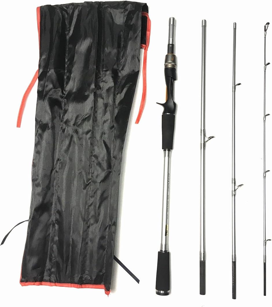 EVA 7フィート ベイトパックロッド 4ピース MH バスロッド(7ft(2.1m