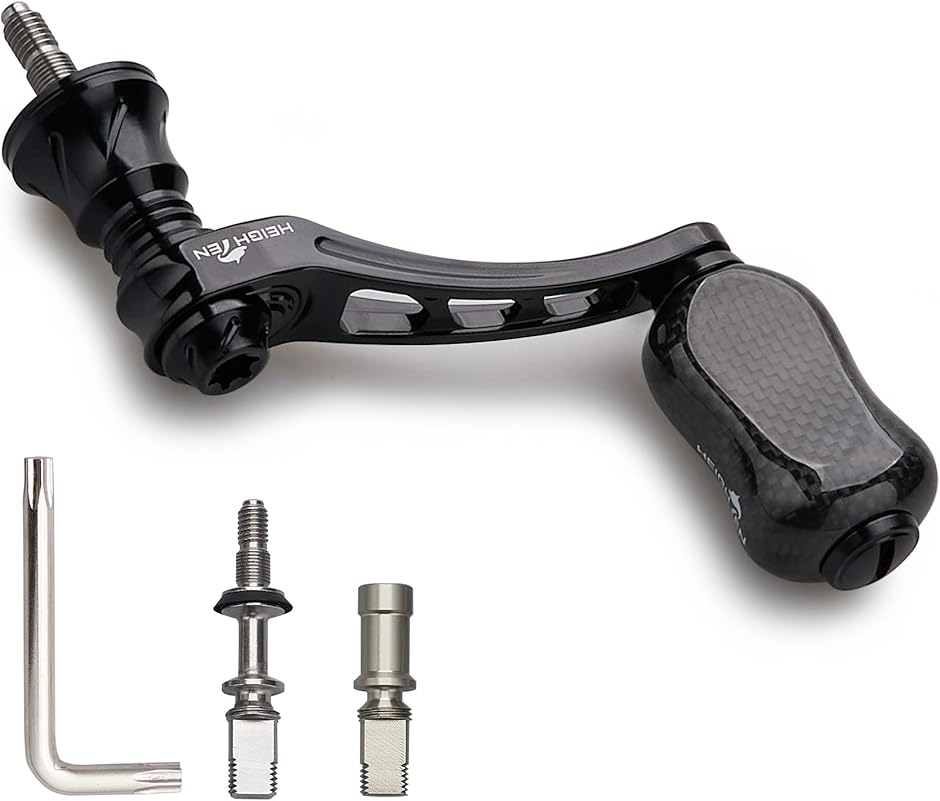 45-50mm可変 リール ハンドル シマノ ダイワ 通用 スピニングリール