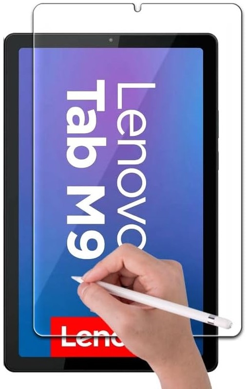 RISE �ی�t�B���� Lenovo Tab M9 �N���A �A���`�O���A �y�[�p�[ �� �e�N�X�`�� ���̂悤�ȕ`���S�n �t���ی�t�B����