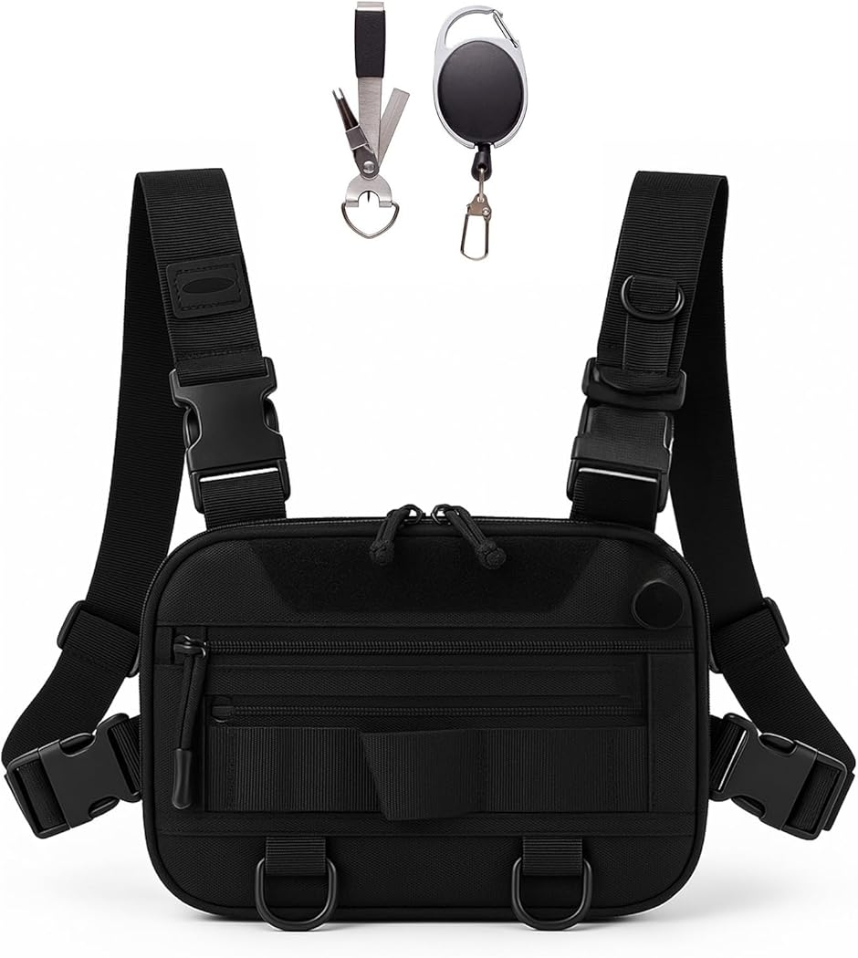 釣りバッグ フィッシングバッグ タックルバッグ チェストバッグ 登山