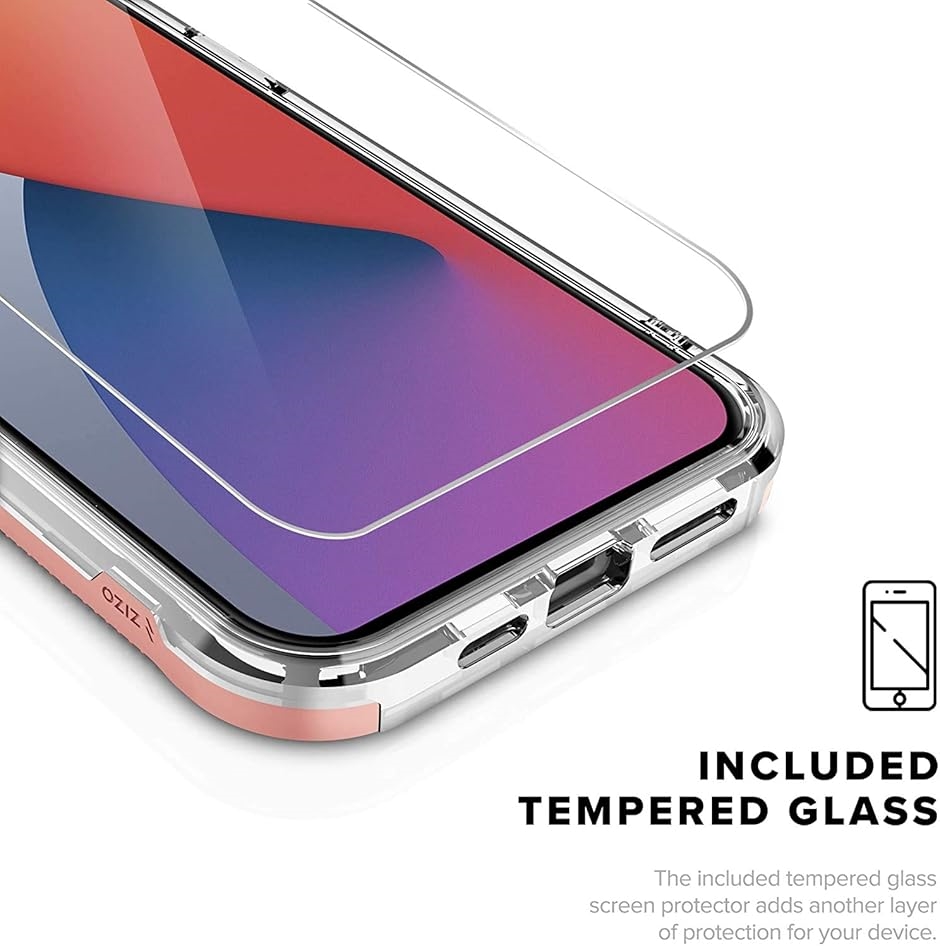 iPhone 12 Pro Max 6.7インチ ケース(ローズ・ゴールド