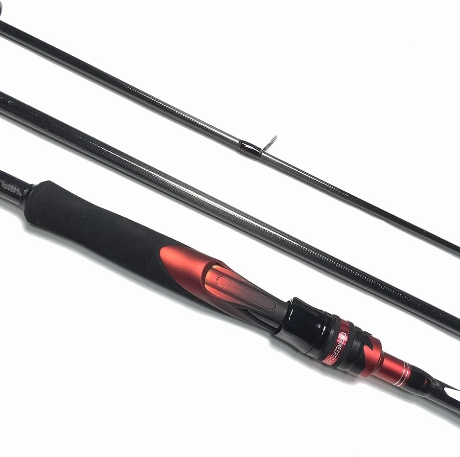 カーボンモノコックハンドル EVA 8フィート スピニングパックロッド M