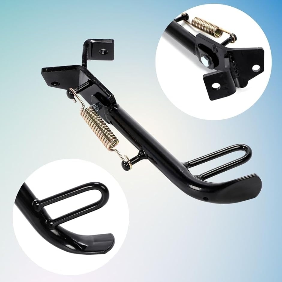 互換品】 スズキ アドレス V100 CE11A CE13A AG100 サイドスタンド 黒