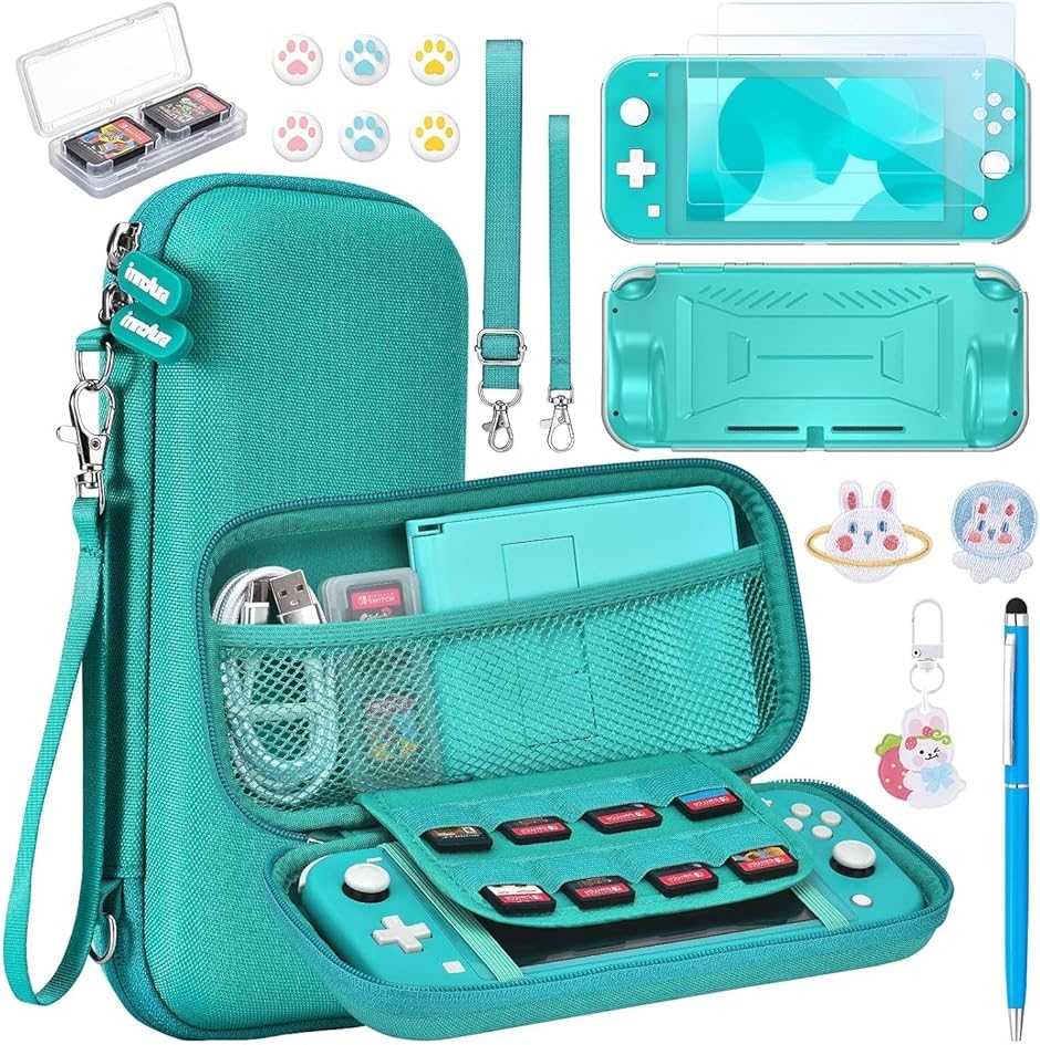 InnoAura Switch Liteケース アクセサリーバンドボックス( Turquoise