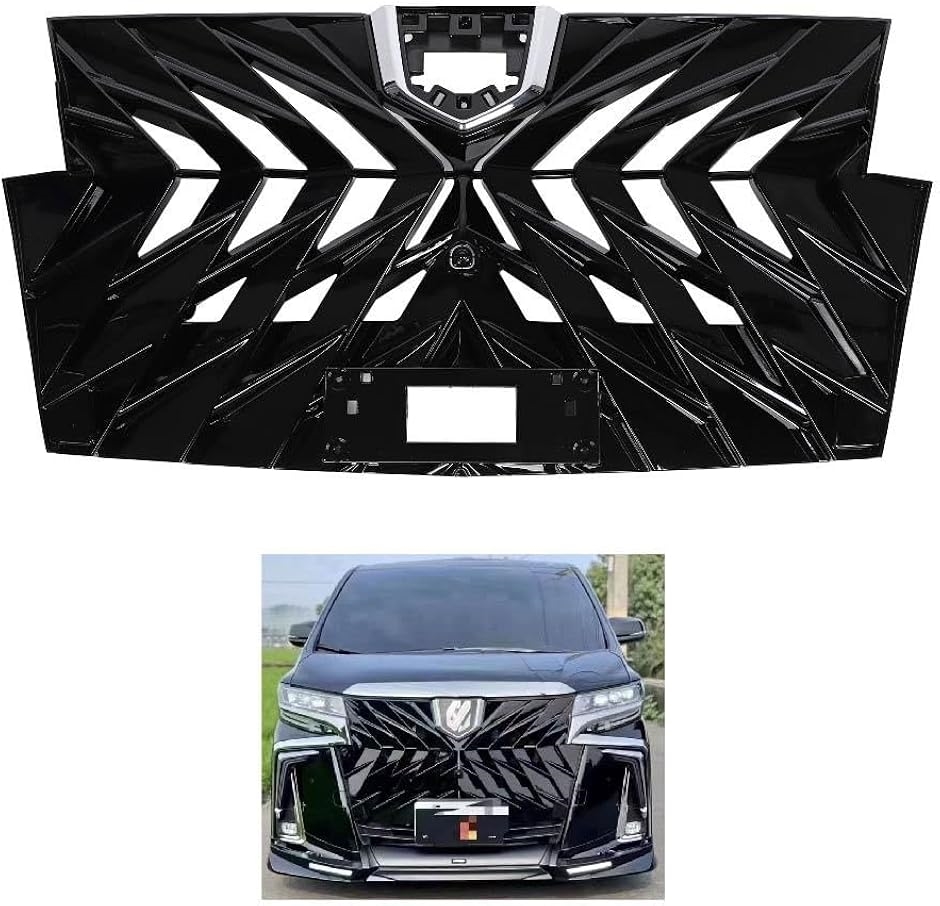 互換品】トヨタ アルファード 30系 後期 S/SC/SR/SRC フロントグリル