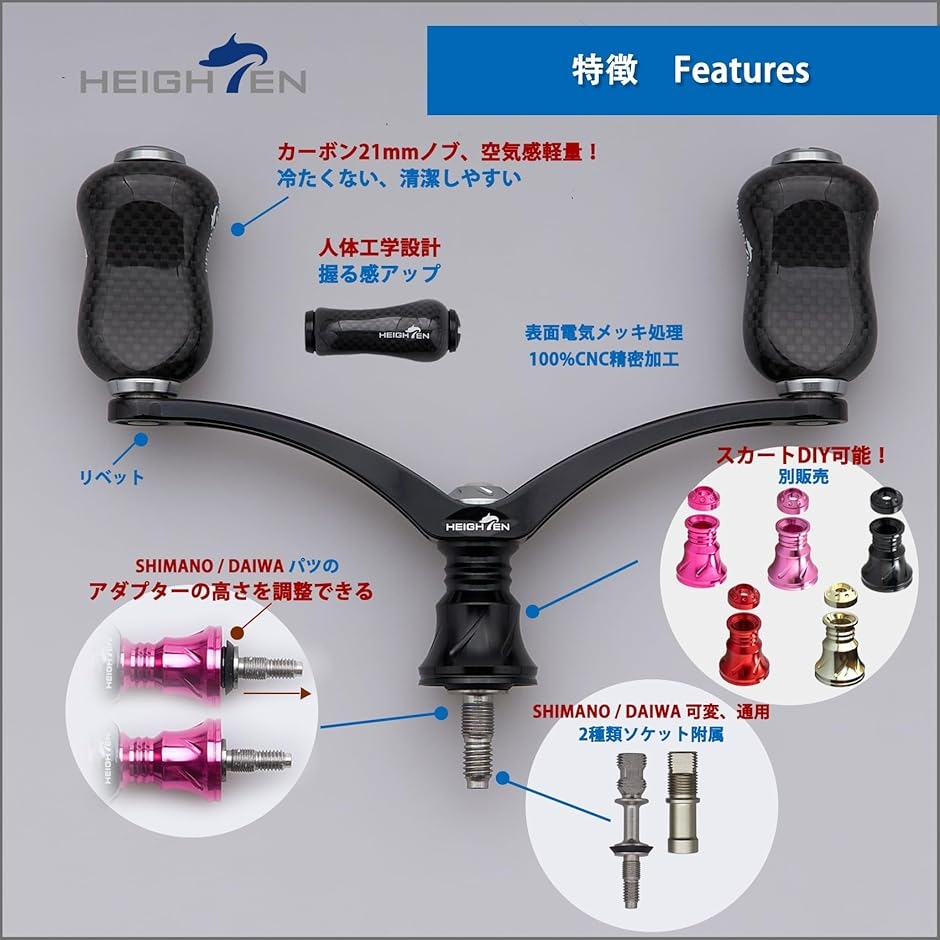 シマノ スピニングリール ダブルハンドルのおすすめ人気商品一覧 通販