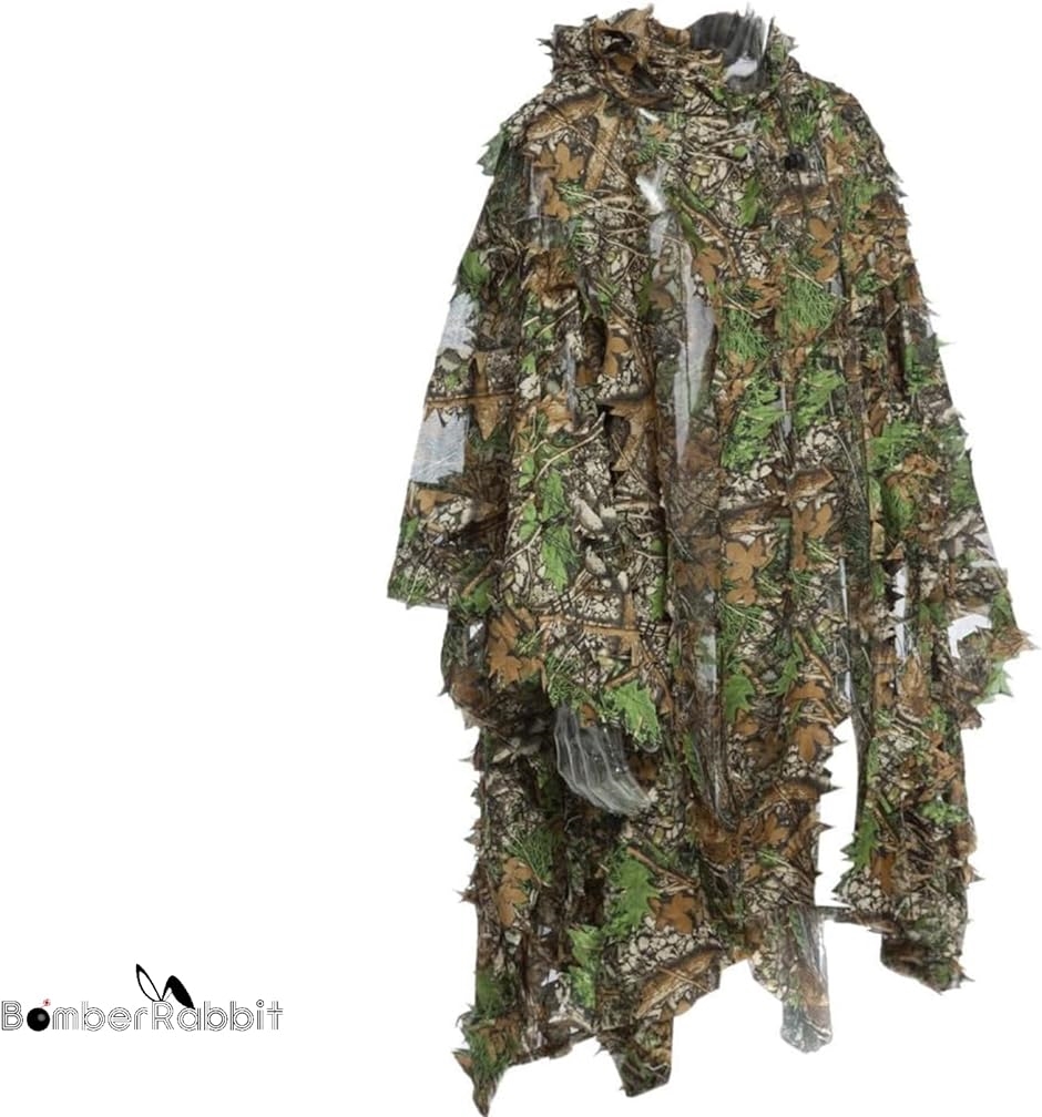 ギリースーツ サバゲー ghillie suits ウッドランド森林迷彩 Hunting ステルス カモフラージュ( カモフラージュ)｜zebrand-shop｜02