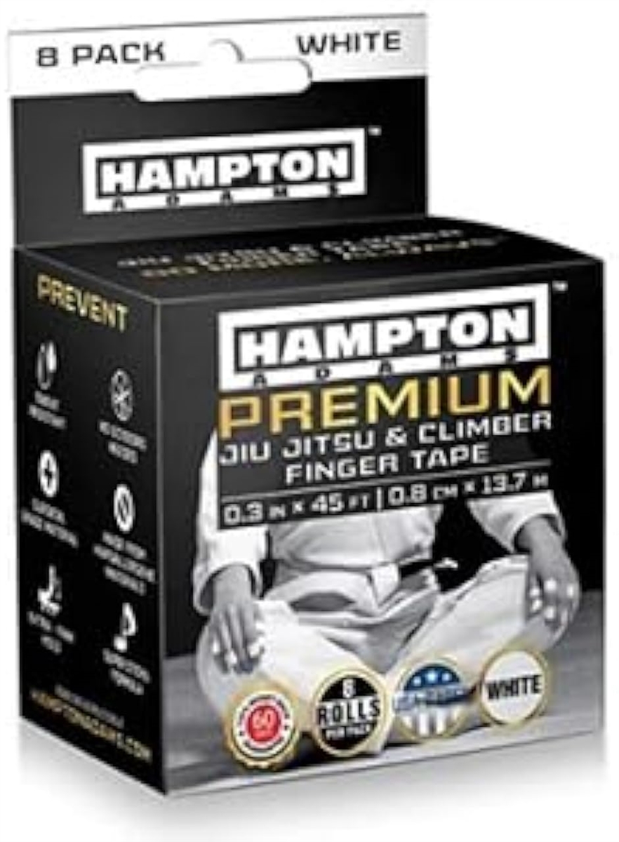 フィンガーテープ PREMIUM 8巻入 テーピング 柔術 BJJ