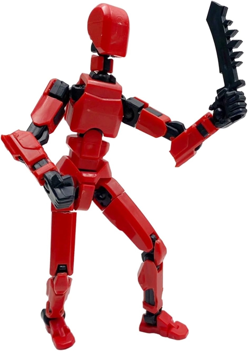 ロボット フィギュア アクション プラモデル 3D モデル人形 多関節