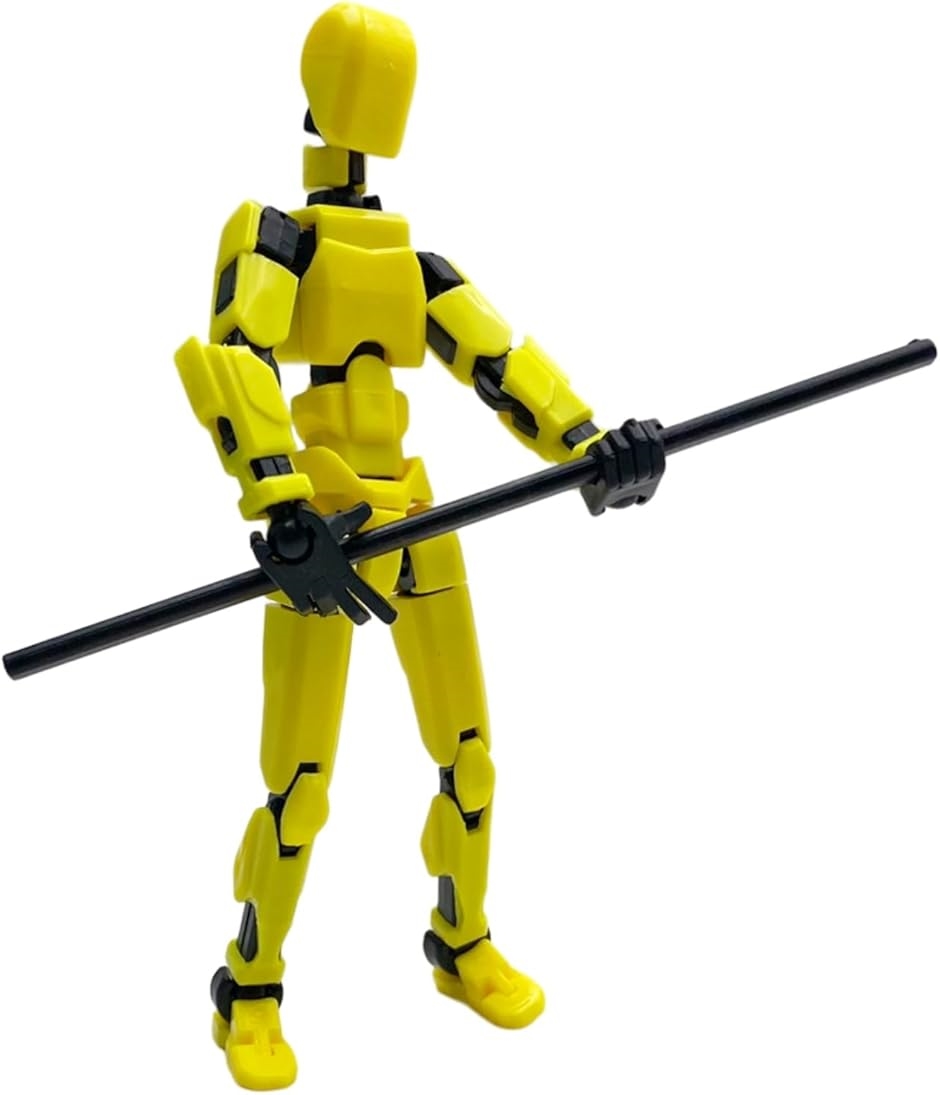 ロボット フィギュア アクション プラモデル 3D モデル人形 多関節