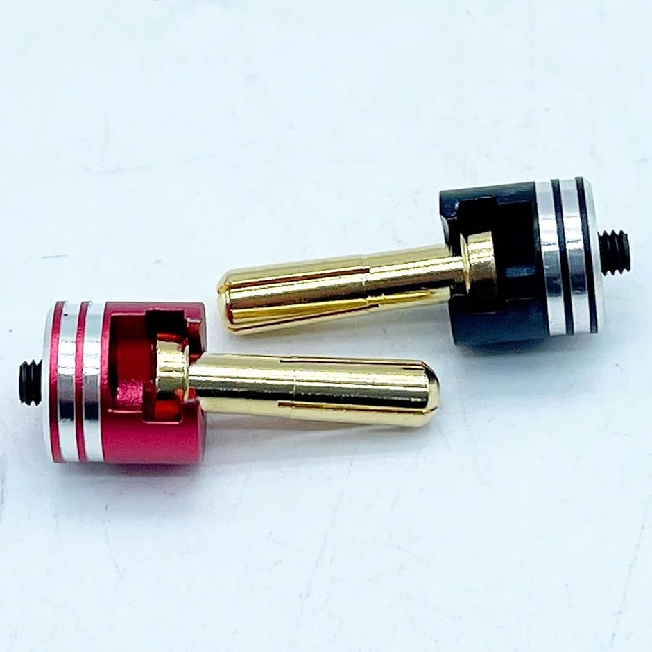 互換品】 汎用 バッテリー 端子 4mm ヨーロピアン L型 プラグ