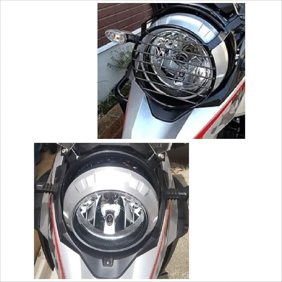 Vストローム250純正ヘッドライト+交換用LEDバルブ Vストローム250純正ヘッドライト+交換用LEDバルブ