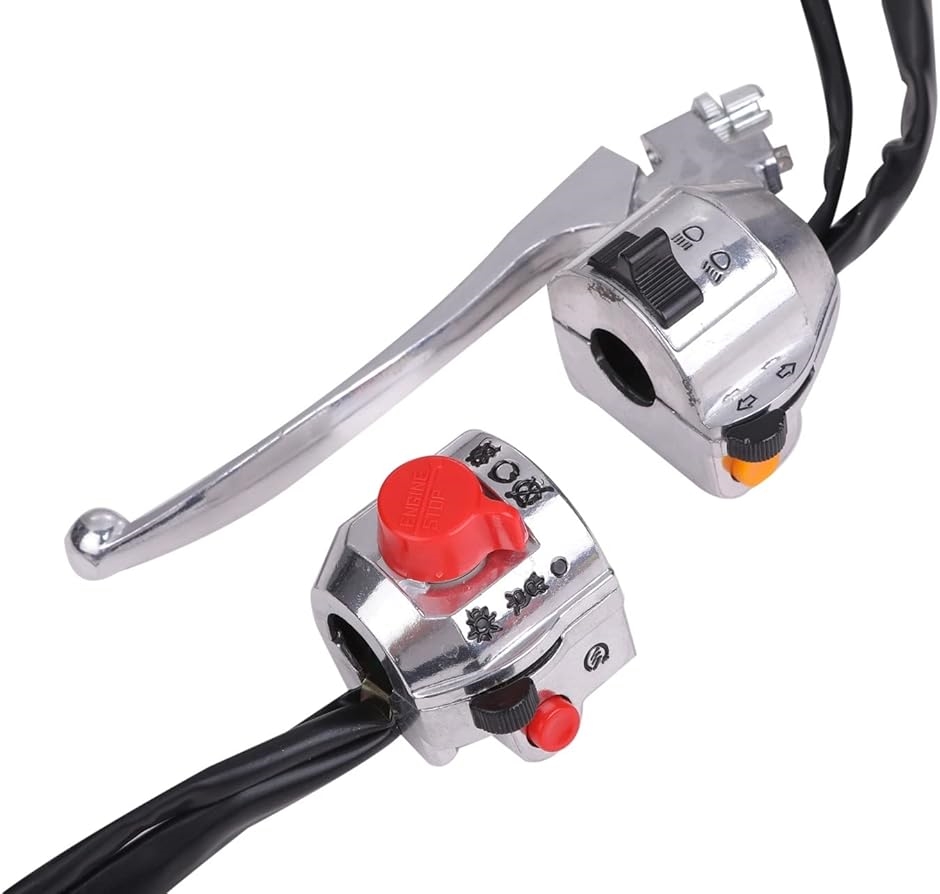 パーツ cb250t 互換品】ホンダ 用 メッキ スイッチボックス クラッチレバー