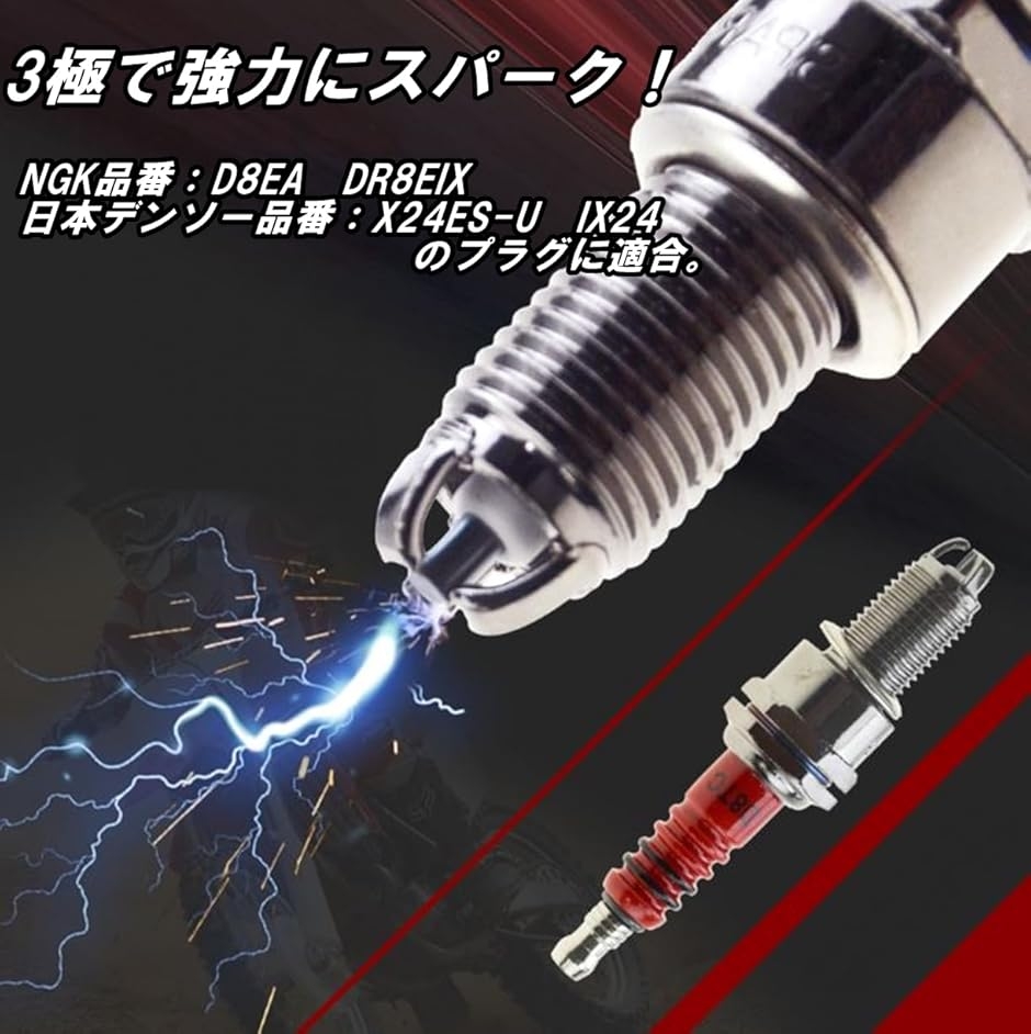 互換 Piece of peace produc 強化 3極 スパークプラグ レスポンス