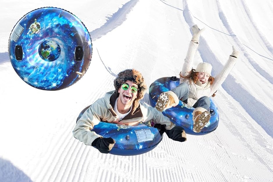 スノーチューブ ハンドル付き ソリ そり 子供 雪遊び 玩具 子供用