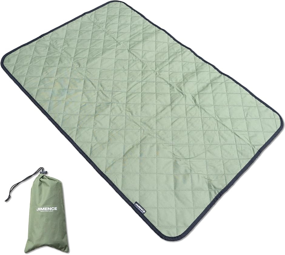 Yahoo! Yahoo!ショッピング(ヤフー ショッピング)ジーメンス レジャーシート 厚手 子供用 収納袋付き 1人用 60x90cm（グリーン,  60x90cm）