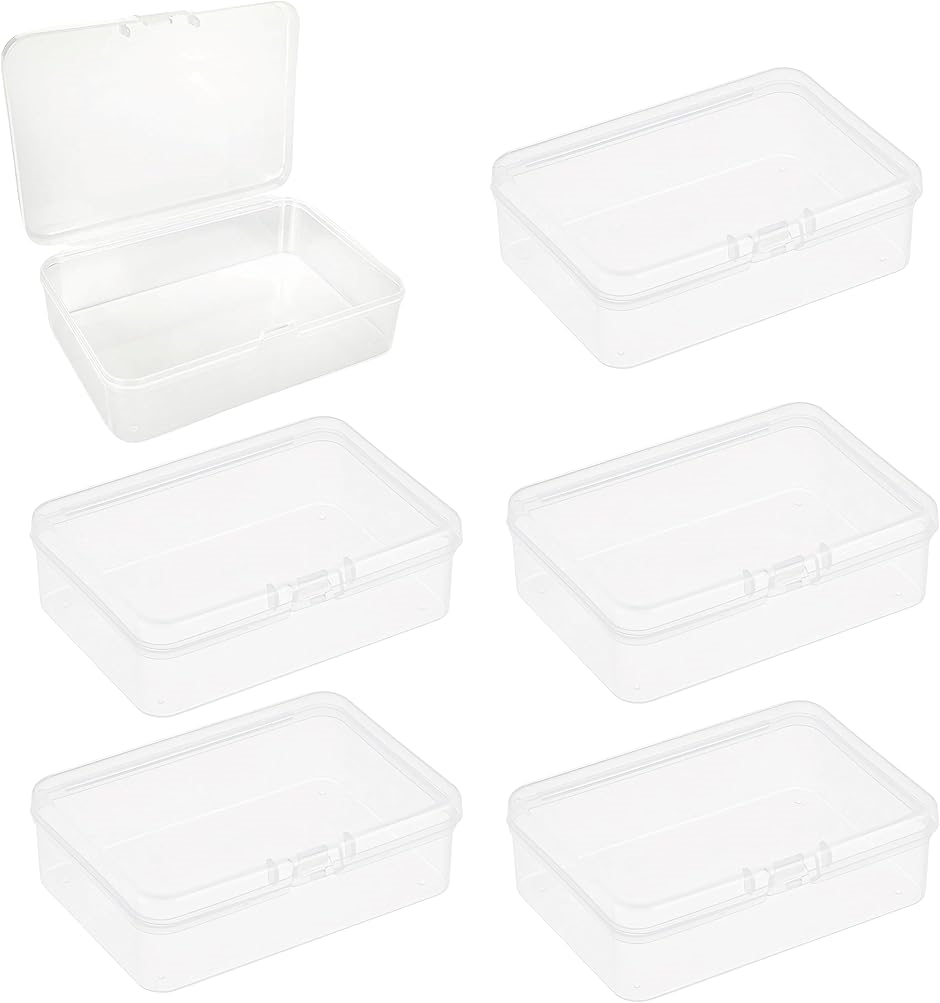 クリアケース プラスチック パーツケース 小物 収納 蓋付き