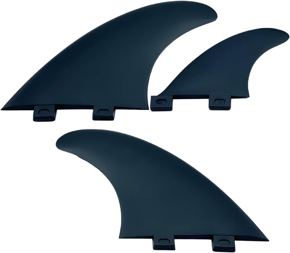 サーフ ボード フィン ツイン スタビライザー ミッドレングス 汎用 サーフィン ショートボード 3枚 セット｜zebrand-shop