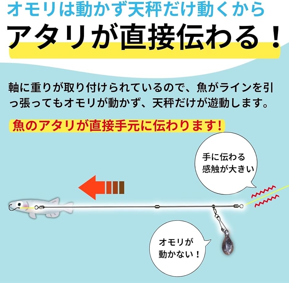 銀製 天秤と重りセット 木製ケース付き 遊動天秤 天秤仕掛け 籠釣り仕掛け 投げ釣り カゴ釣り 魚 キス カレイ