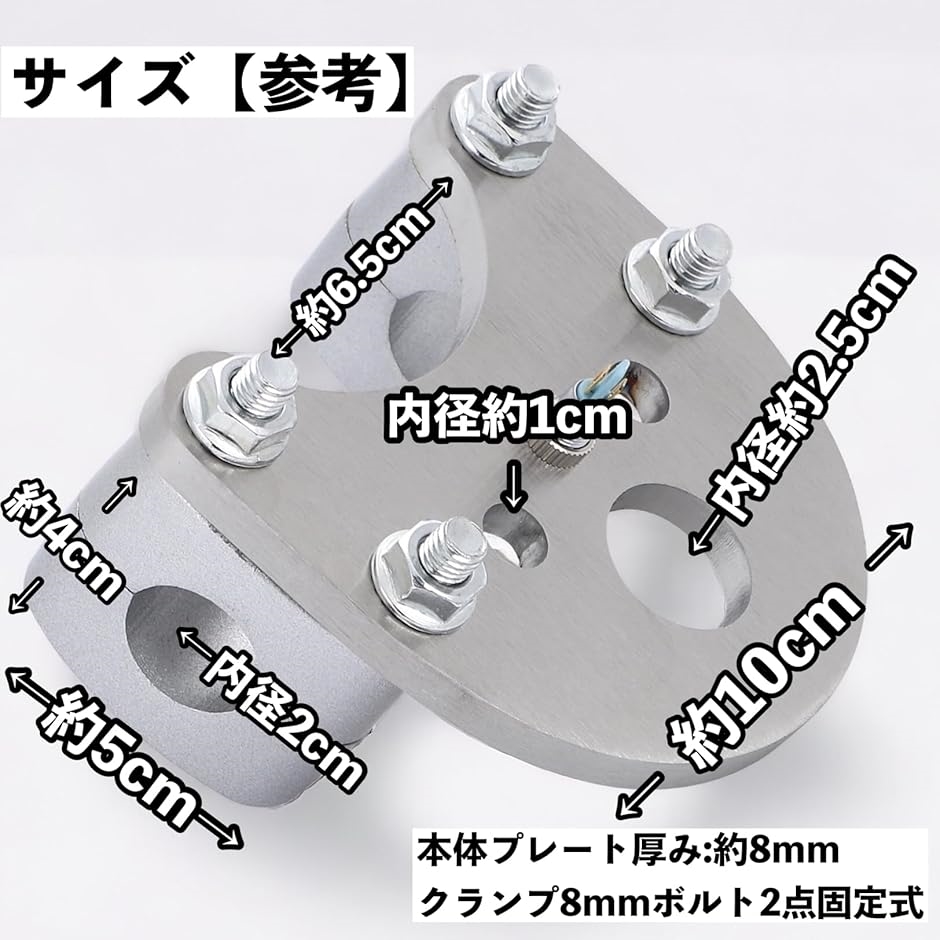 希少 スーパー9 桑田商会 ステンレス削り出しボルトハンドル 削り出しセパレートハンドル バー2本セット｜株式会社デイトナ