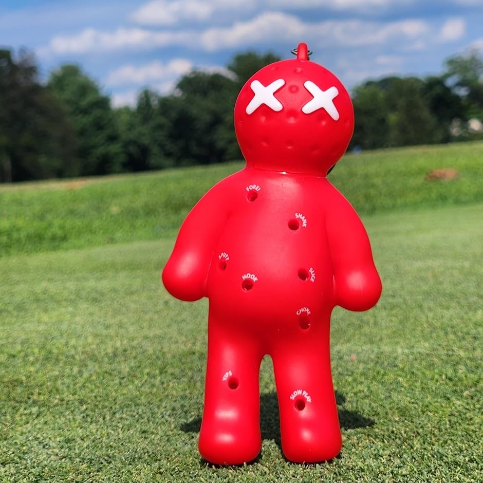 Voodoo ゴルフボールティーホルダー | ノベルティキーホルダーアクセサリー Voodoo ゴルフボール ティーホルダー ノベルティキーホルダー
