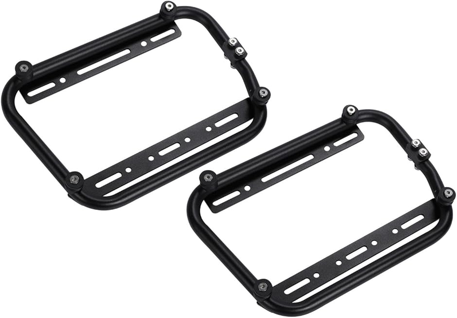 パニアケース（左右）汎用　ステー汎用付 バイク用 サイドボックス 取り付けステー 左右セット 汎用 パニア