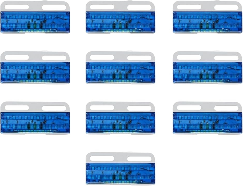 サイドマーカー LED トラック用 10個セット マーカーランプ 12V