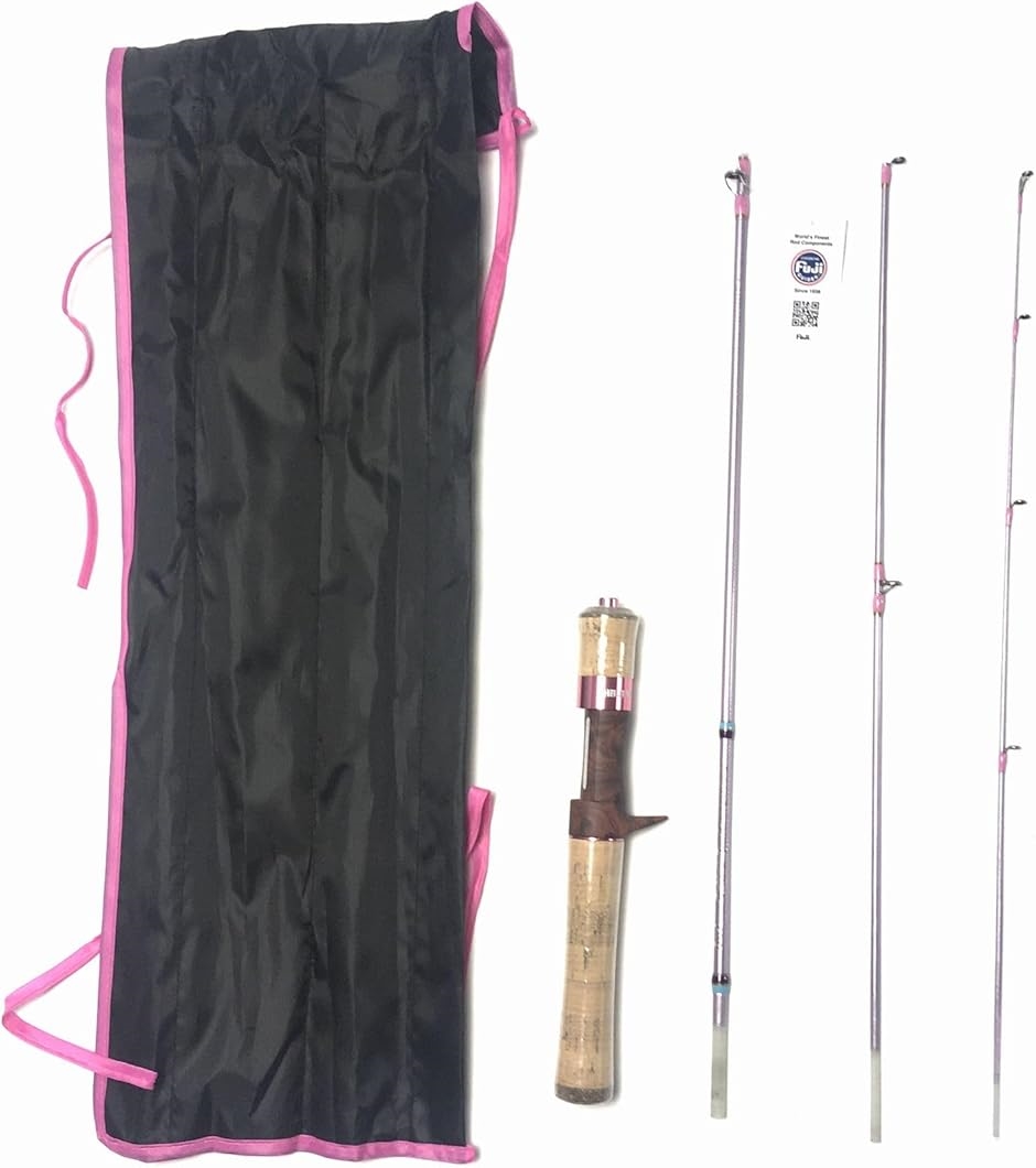 【Yahoo!ランキング1位入賞】Fuji製ガイド 4.6フィート 渓流 (Fuji製ガイド4.6ftベイトパックロッド,  4.6ft)